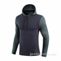 Workout Sports Training Hoodies &amp; Sweatshirts na bhFear Oiliúna Spóirt